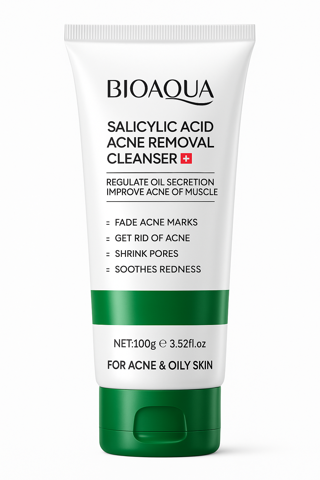BIOAQUA Salicylic Acid Acne Removal Cleanser – 100g