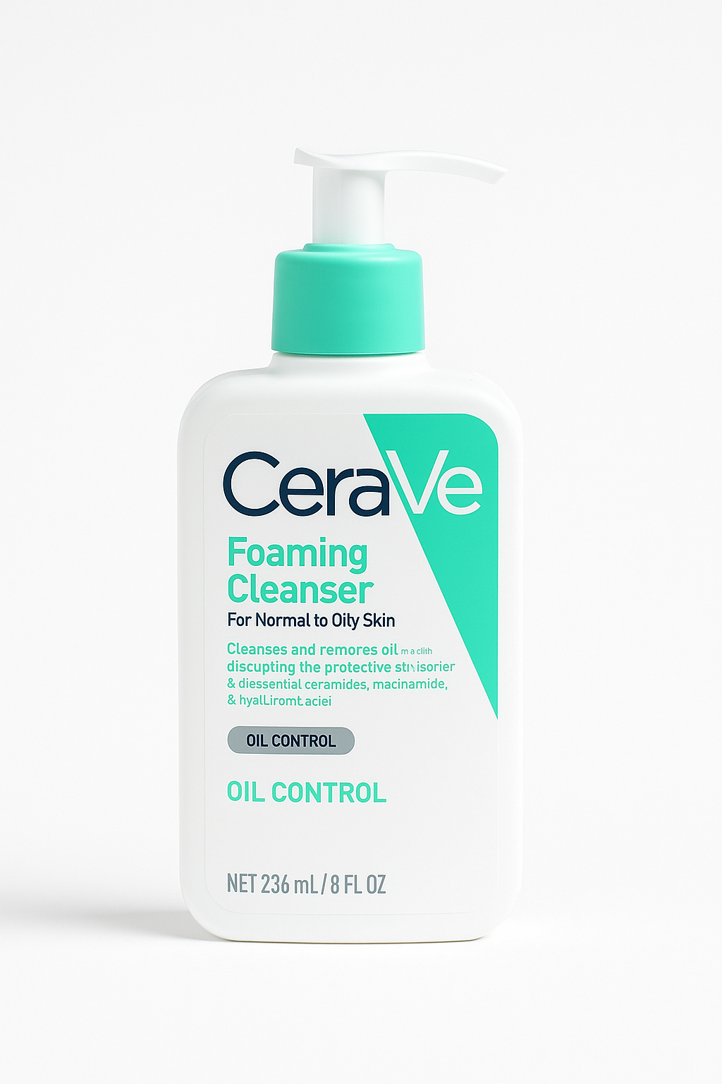 CeraVe Foaming Cleanser – (Oil Control Face Wash)