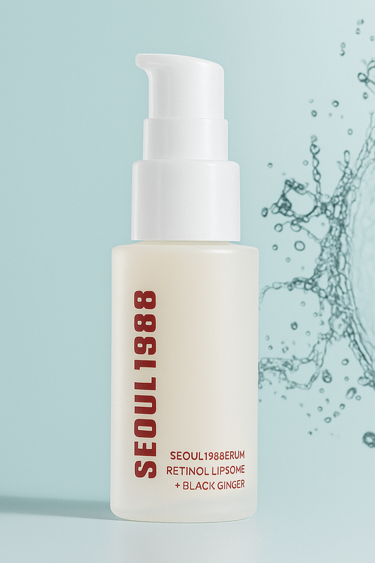 SEOUL 1988 Retinol Liposome + Black Ginseng Serum – Anti-Aging & Firming Treatment (30ml)