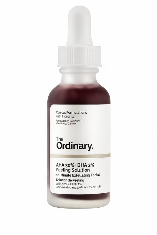 The Ordinary AHA 30% + BHA 2% Peeling Solution – 10-Minute Exfoliating Facial (30ml)