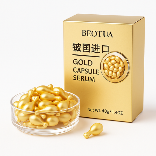 Beotua Gold Capsule Serum – Anti-Aging & Brightening Elixir