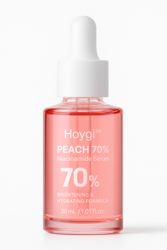 Hoygi™ Peach 70% Niacinamide Serum — Brightening & Hydrating Formula
